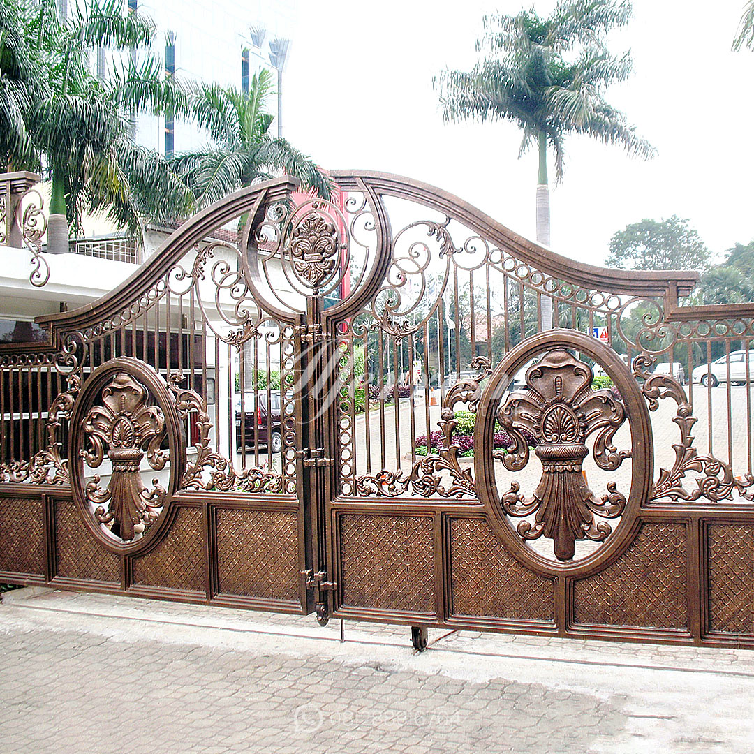 Pintu Gerbang Alumunium Cetak